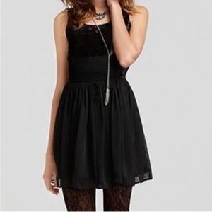 Free People ‘Ballerina Princess’ Velvet Dress  (Size 6)